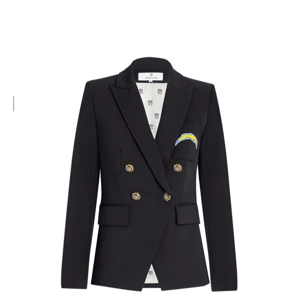 Veronica Beard Los Angeles Chargers Dickey Jacket